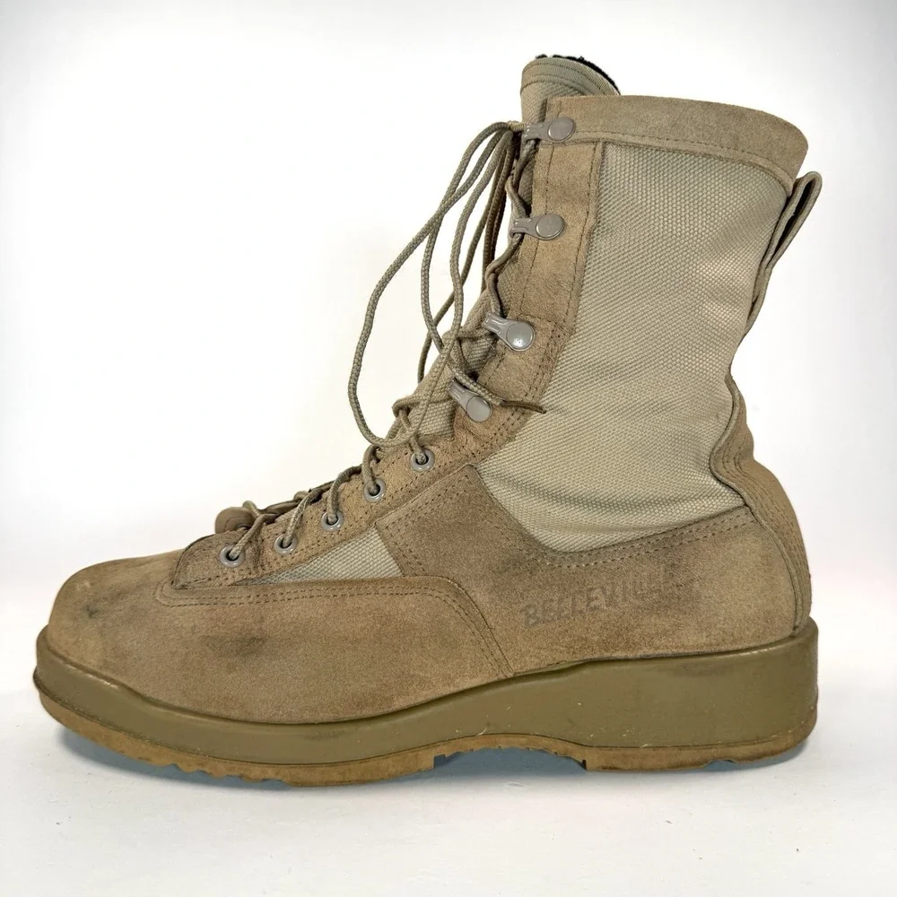 Belleville 330 DES ST Military Combat Boots Mens 11R Steel Toe USA Vibram - Picture 10 of 15